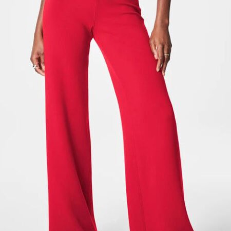 *RESTOCK* Spanx Red Airessentials Wide Leg Pants *XS-XL*