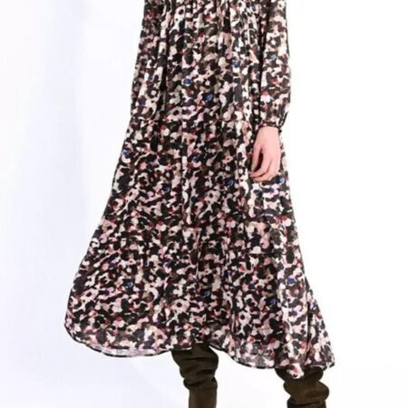 Blur Floral Dress