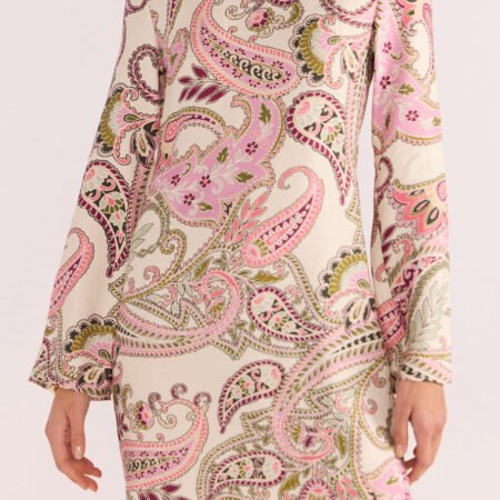 Cadence Bias Cut Mini Dress *XS-XL*