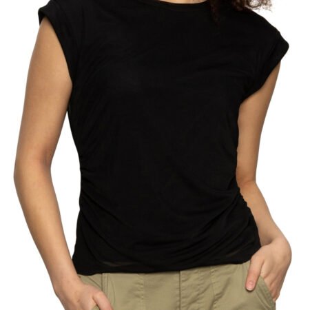 Charisma Cap Sleeve Mesh Top *XS-XL*