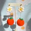 Cutie Orange Earrings