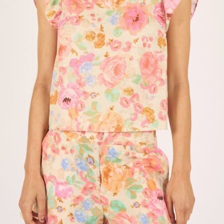 Pink Dakota Flower Top *XS-XL*