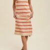 Poppy Dauphine Stripe Knit Dress *S-L*