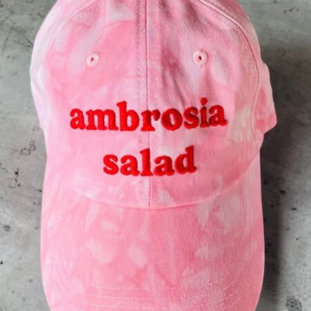 *RESTOCK* Foodie Embroidered Baseball Cap *New Styles*