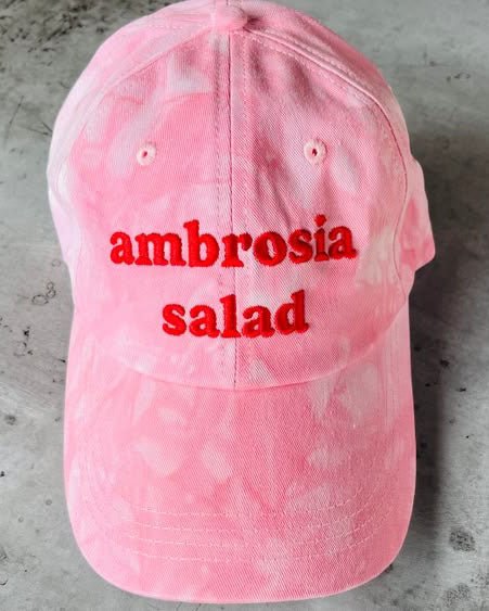 *RESTOCK* Foodie Embroidered Baseball Cap *New Styles*