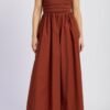 Emma Brick Mixed Media Dress *XS-L*