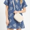 Farrah Paisley Denim Shift Dress *S-L*