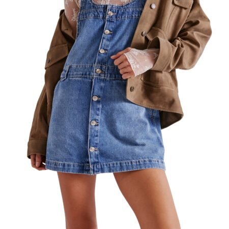 Nimbus Edie Denim Skirtall // Free People *XS-XL*