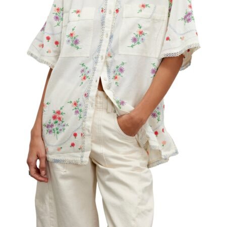 Emma Embroidered Top // Free People *XS-XL*