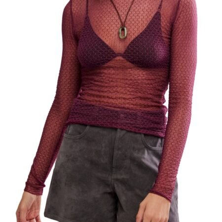 Minding My Business Mesh Top // Free People *XS-XL*