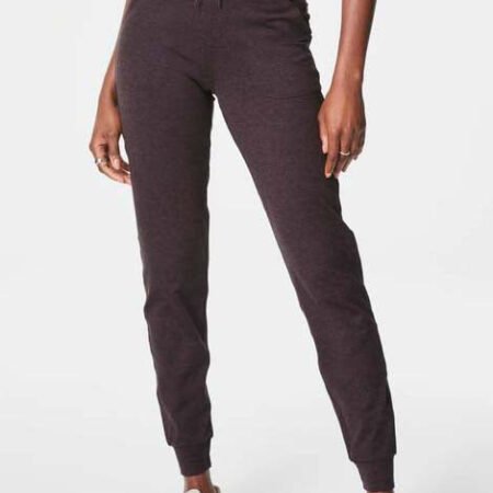 Truffle Brown Heather SoftStretch Slim Jogger *XS-XL*