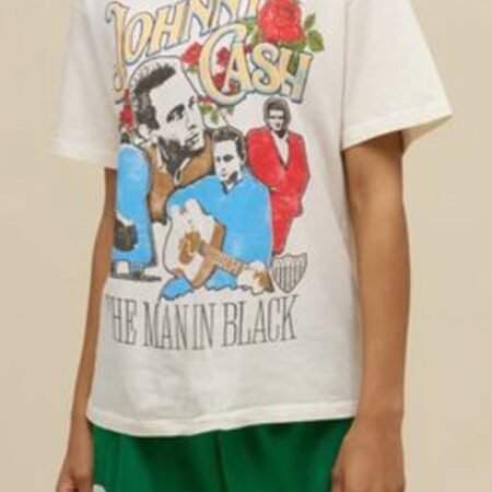 Johnny Cash A Man Comes Around Boyfriend Tee *XS-XL*