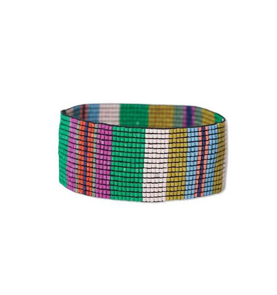 Kenzie Color Block Beaded Stretch Bracelet *Two Styles*