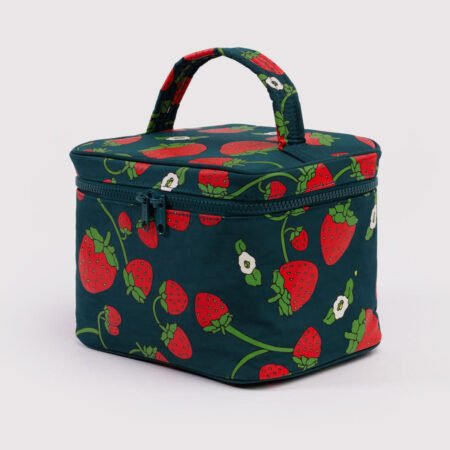 Strawberry Blossom Large Cosmetic Case