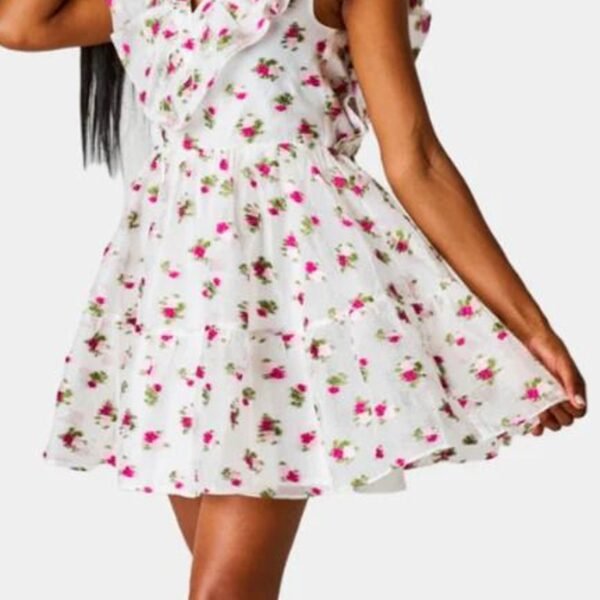 Maddison Ruffle Sleeve Mini Dress *XS-L*