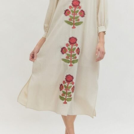 Odell Ecru Midi Dress *S-L*