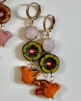 *RESTOCK* Orange Cosmos Earrings