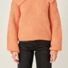 Peaches & Cream Collar Sweater *XS-L*