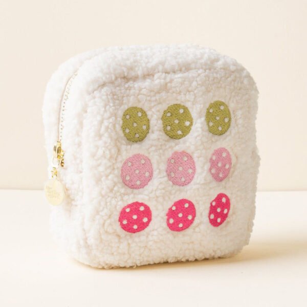 Pickleballs Square Teddy Pouch