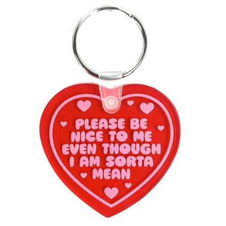 Quirky Shaped Vinyl Keychain *More Styles*