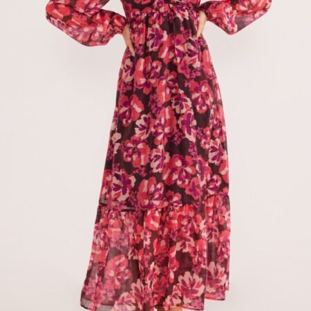 Savannah Babydoll Midi Dress *XS-XXL*