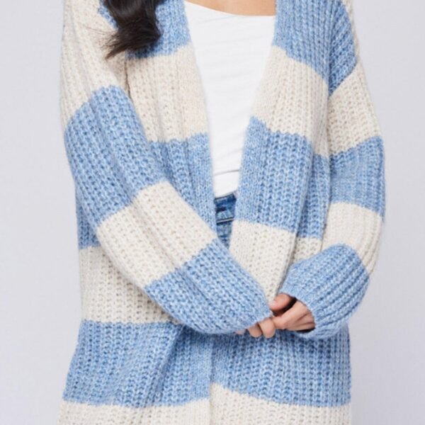 Sky Stripe Enid Open Cardigan *XS-XL*
