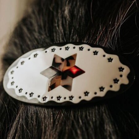 Tortoise Star Barrette