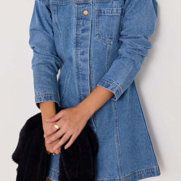 Tully Denim Mini Dress *XS-XXL*