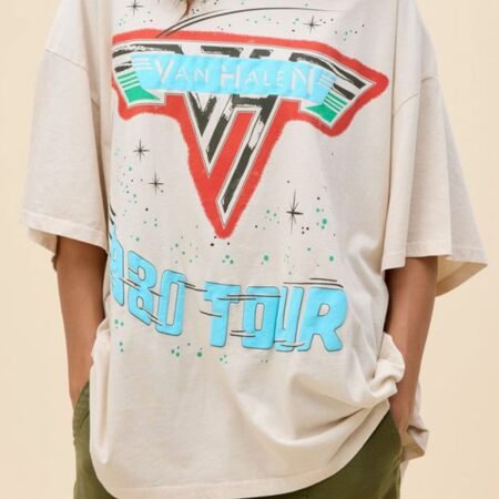 Van Halen 1980 Tour Tee *ONE SIZE*