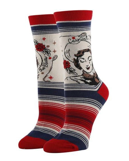 Women's Premium Cotton Crew Socks *More Styles*